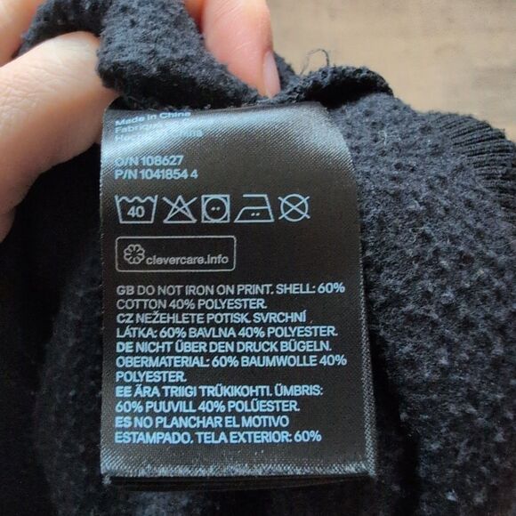 Carebear Sweatshirt Varsity Snap Up Jacket With Pockets Size M/L - Picture 9 of 9